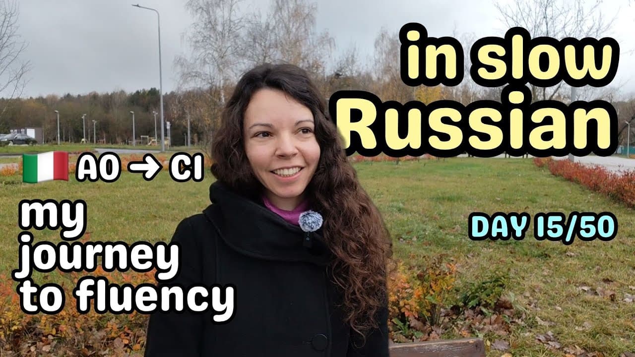 Learn Russian Through Stories | Easy Listening Practice A1–A2+ | 50-Day Challenge Day 15