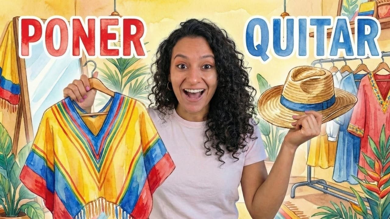 Learn Spanish through Story | Poner vs Quitar