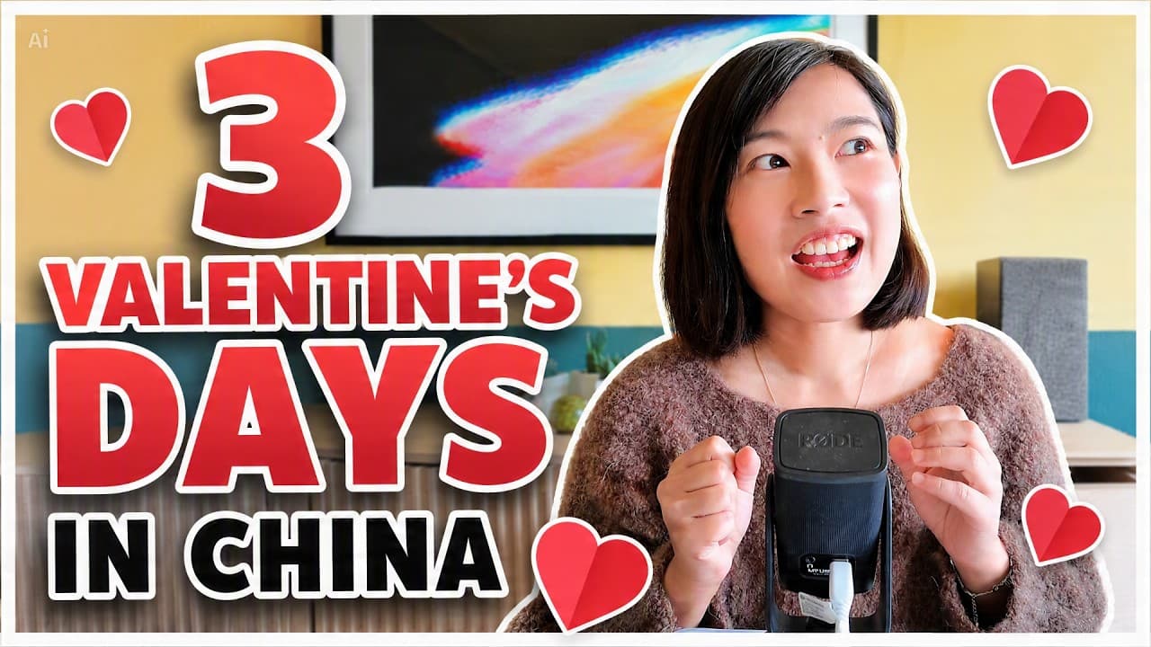 HSK 3 Chinese Listening Comprehensible Input/ China's 3 Valentines Days