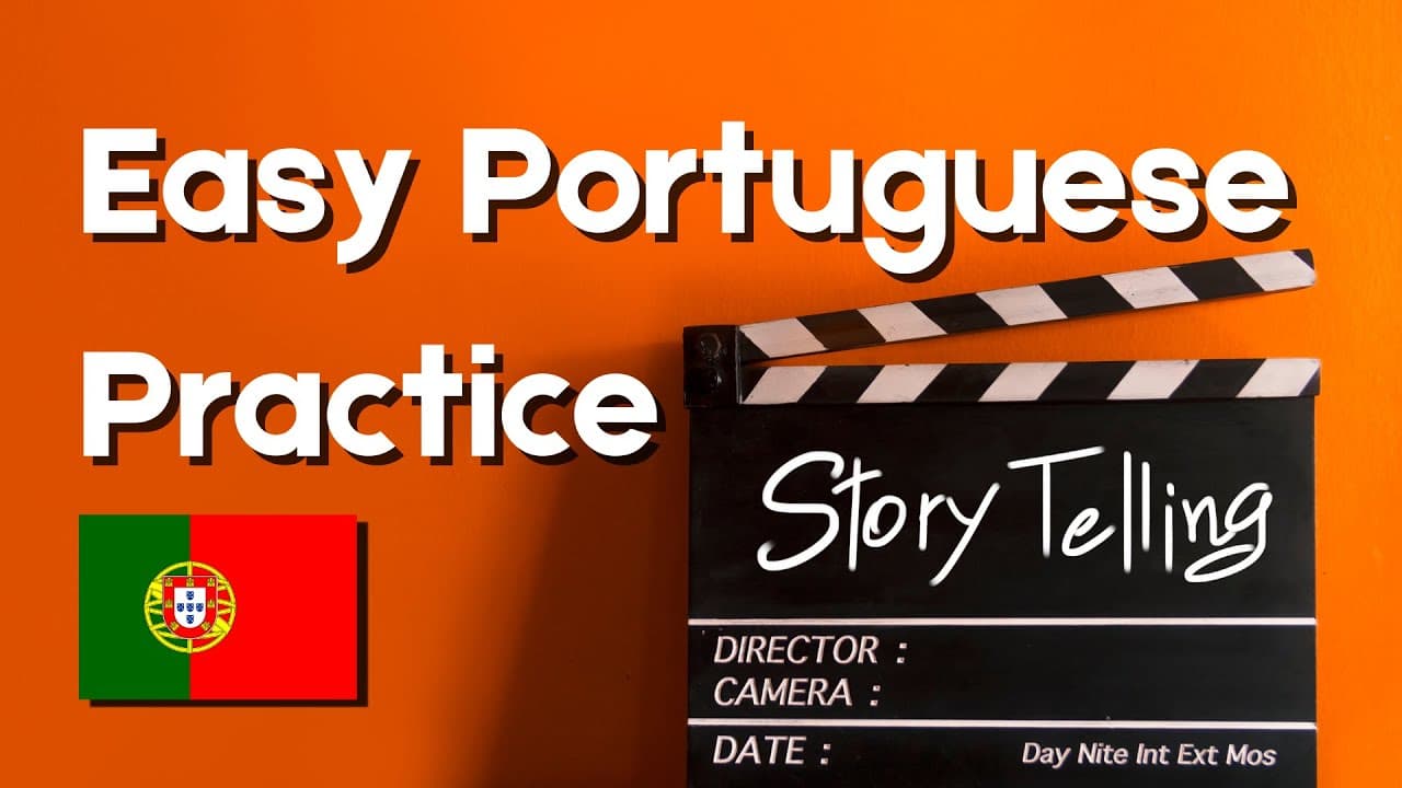 Story Improv with 7 Random Words 🇵🇹 ☘ Comprehensible Input Portuguese