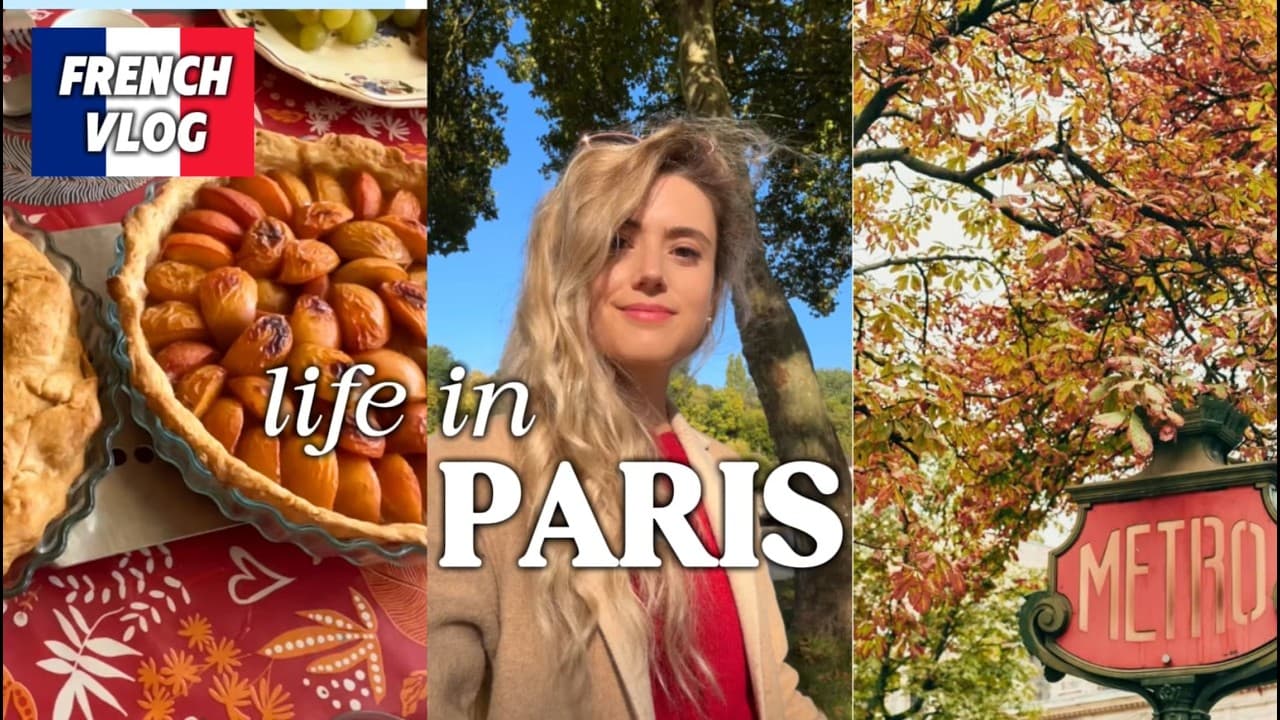 Autumn in Paris 🍂 🇫🇷 | Cozy French Vlog – Day trips, cafés & exploring the city