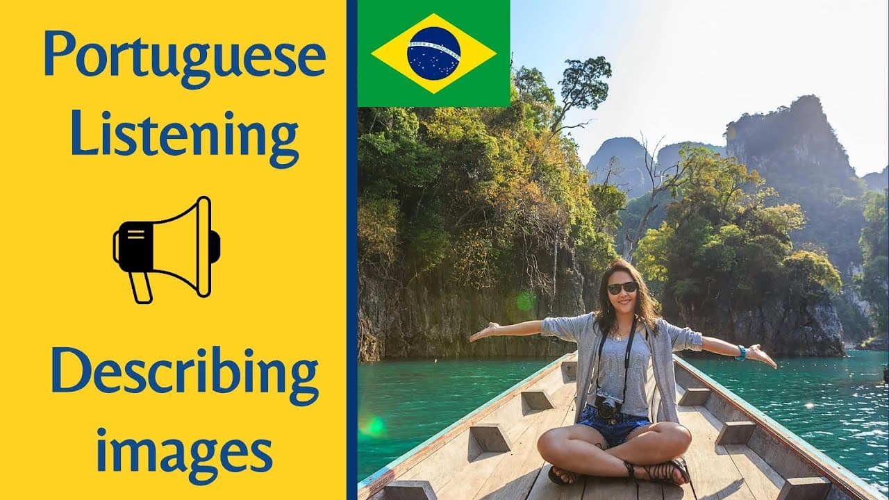 Learn Brazilian Portuguese! - Total Beginner Comprehensible Input