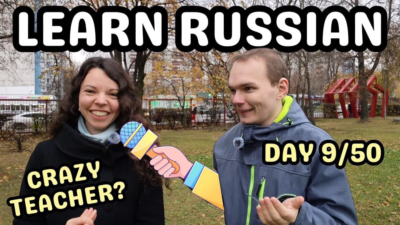 My Husband Interviews Me in Simple Russian! | Easy Russian Listening Practice A1–A2+ | Day 9