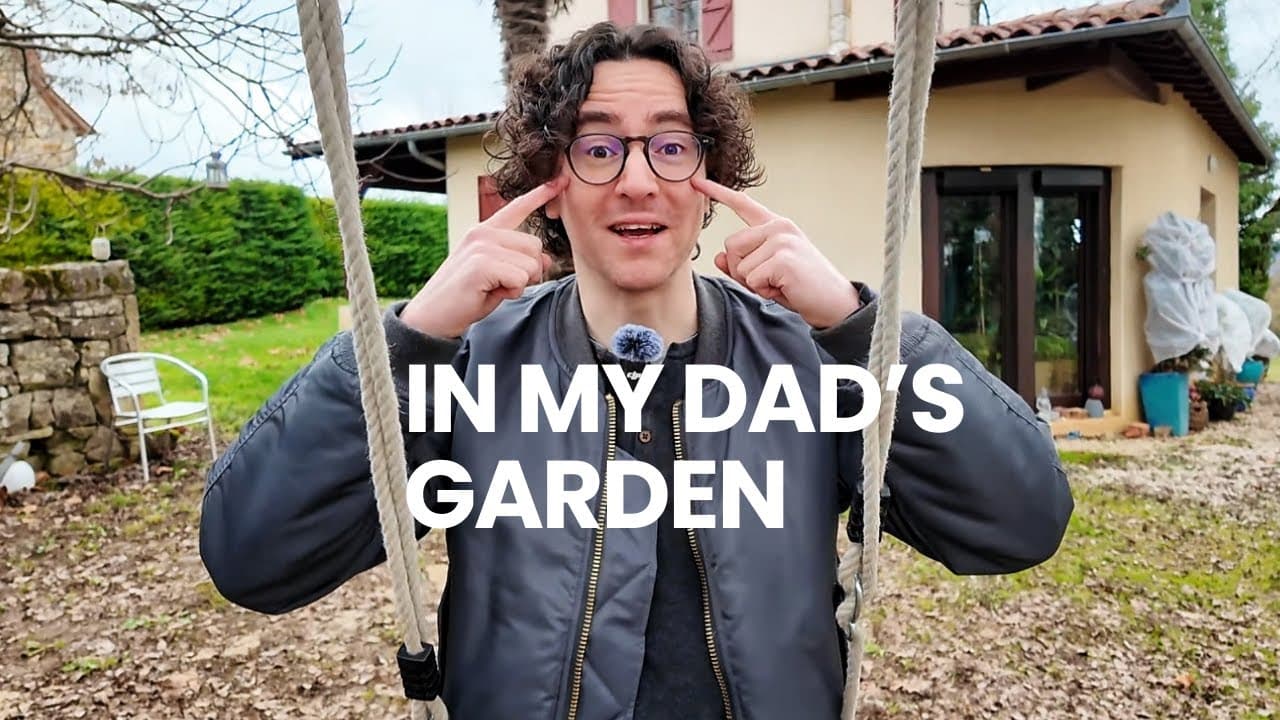 In my dad's garden - Complete beginner French (Comprehensible Input)