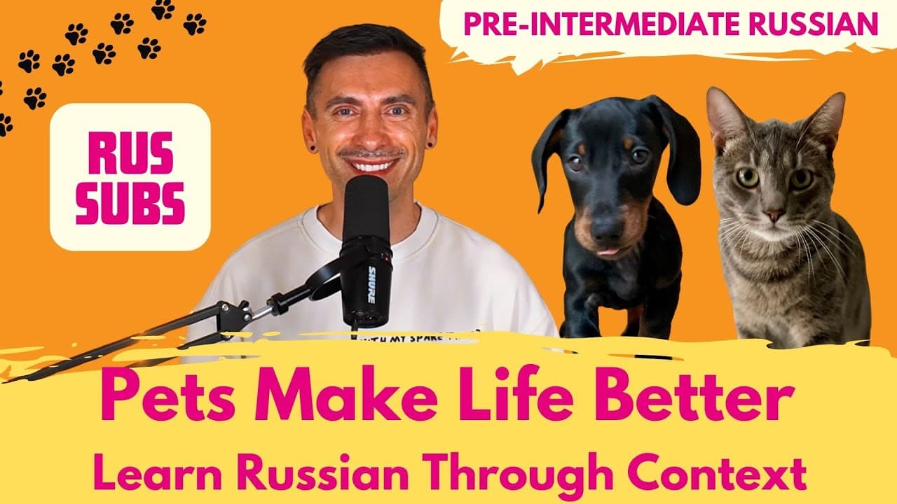 A2-B1 | Pets Make Life Better | Ep. №115 (FREE Transcript + Subs)
