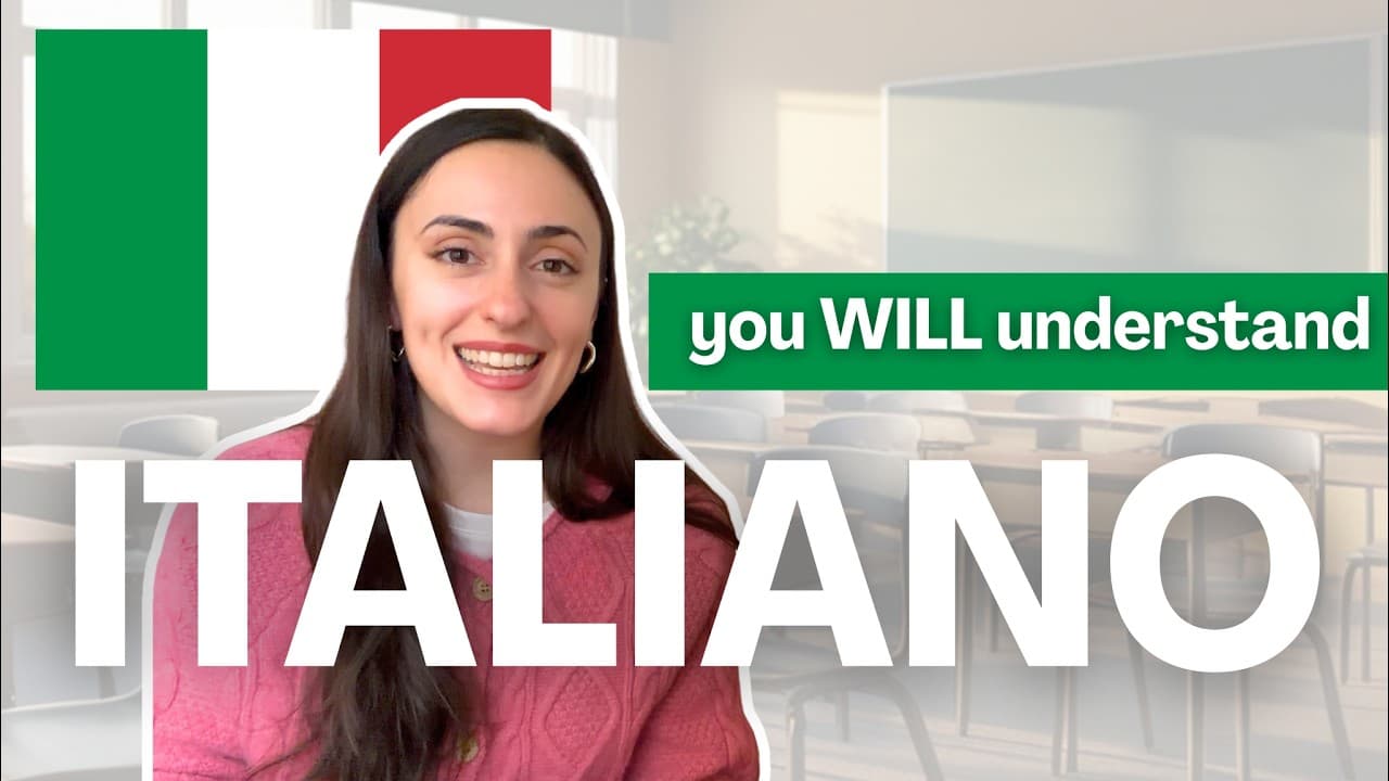 Italian Listening Practice (You’ll Actually Understand!) 🇮🇹