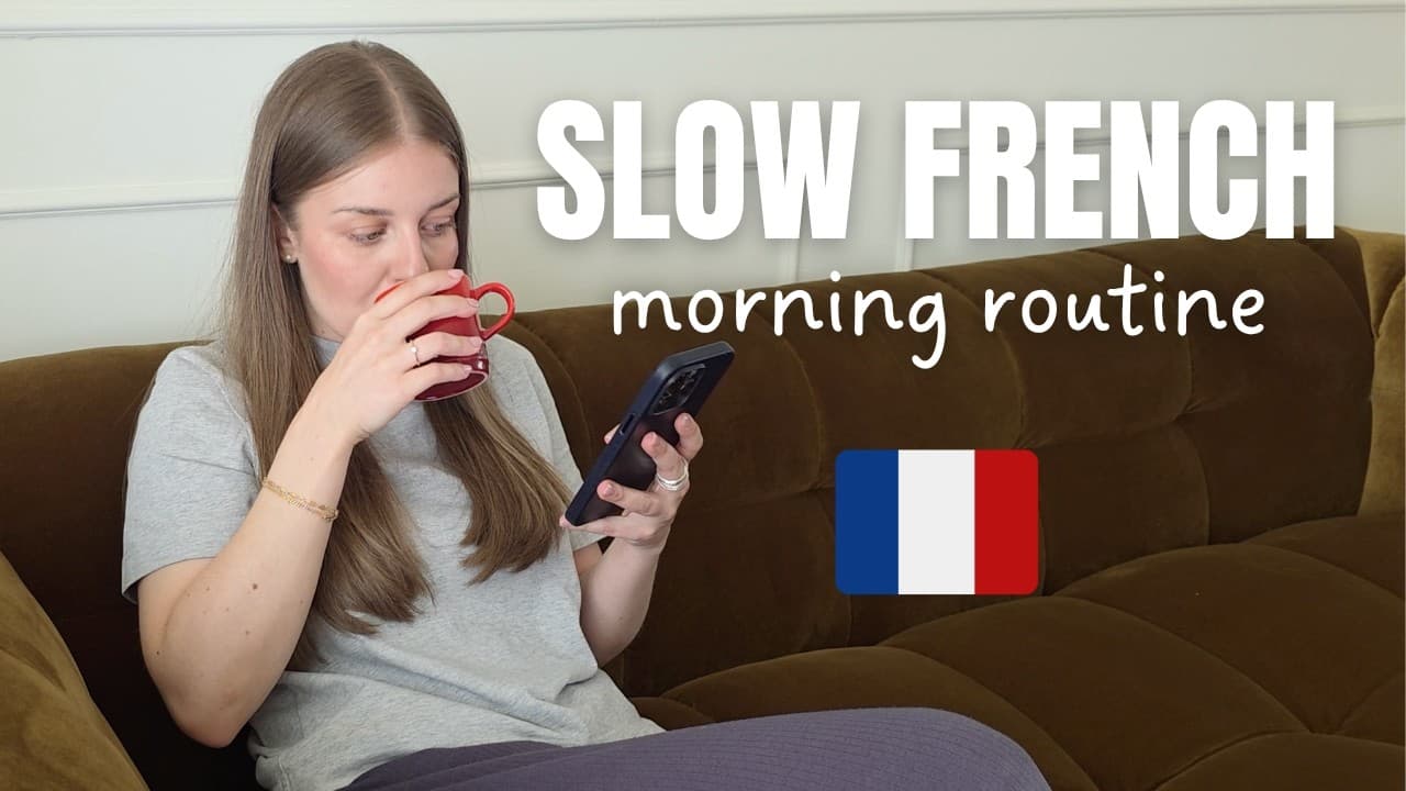 French for Beginners: My Morning Routine 🇫🇷 (Easy French Listening)