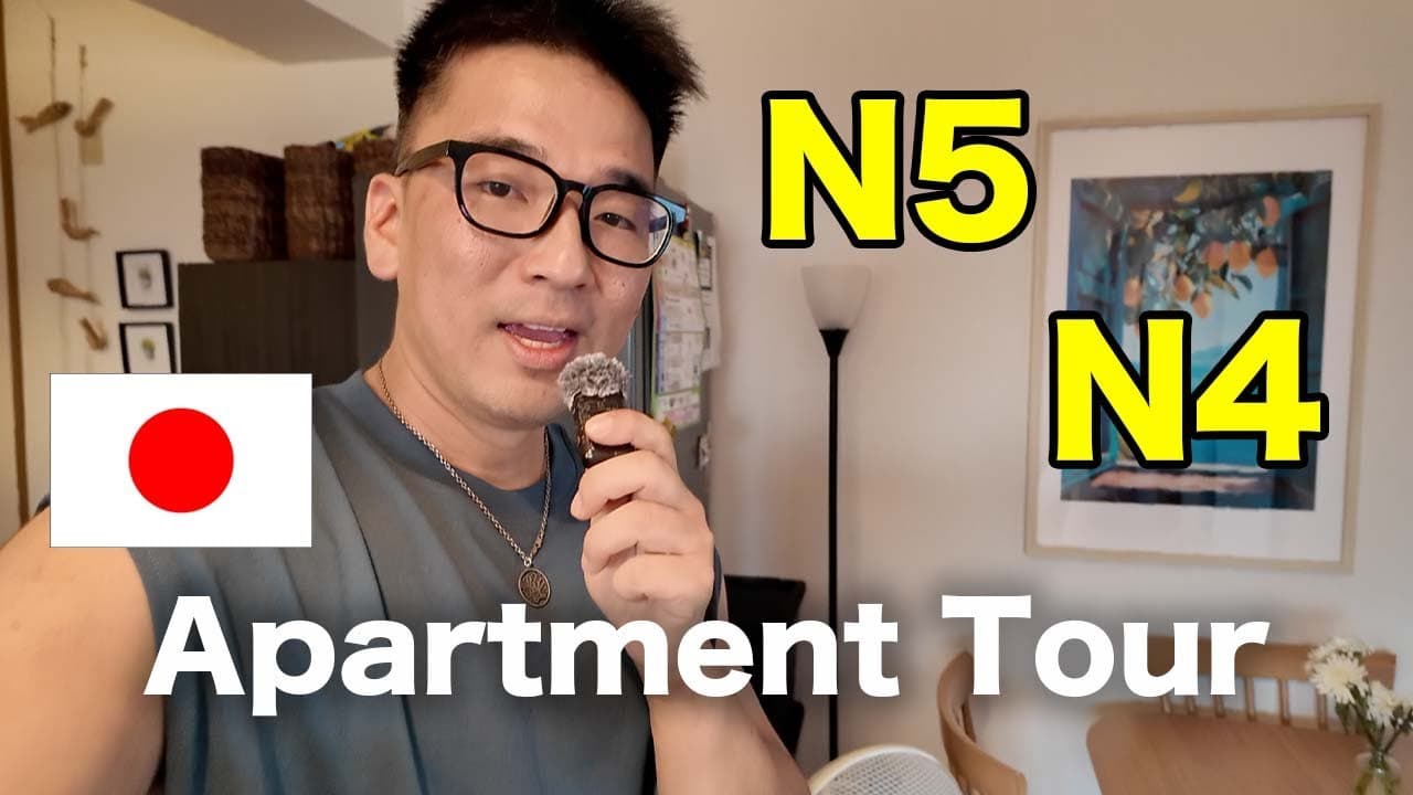 【N5-N4】Moving to a New apartment in Nagoya / Easy Japanese listening practice