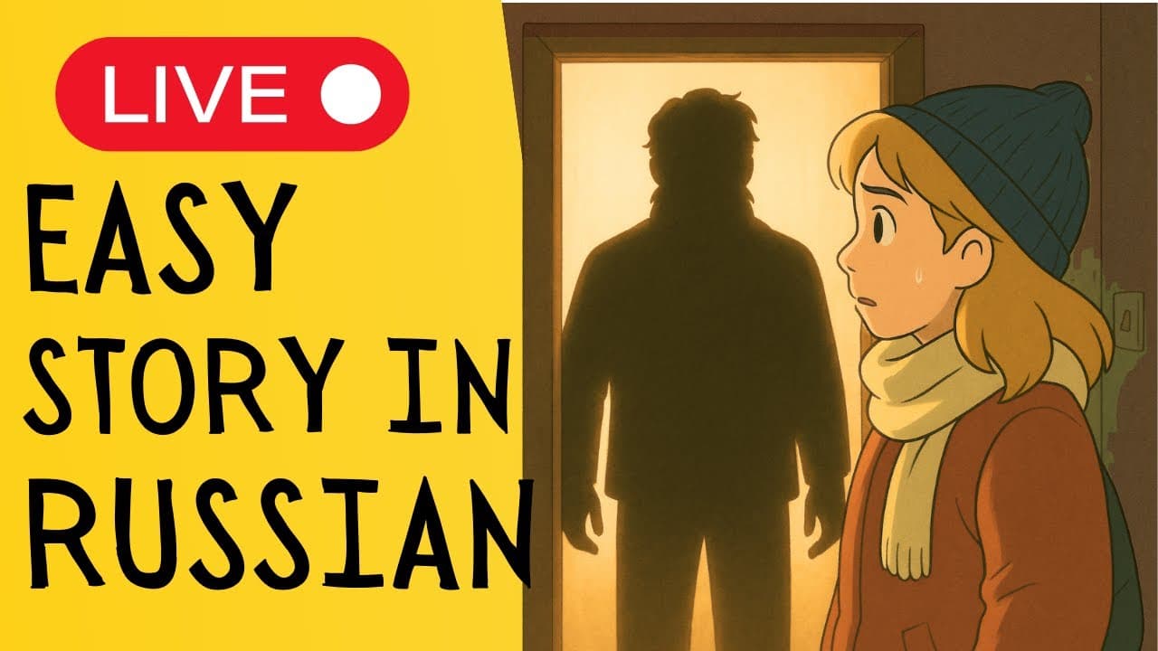 Live Lesson for Complete Beginners - Lesson 25. Arriving at the grandpa's apartment