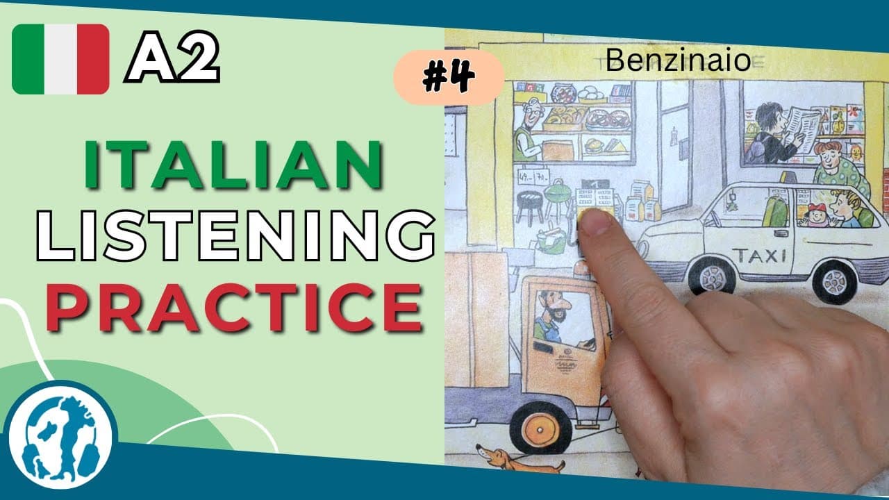 🖼️ #4 | Gas station (Italian for beginners)