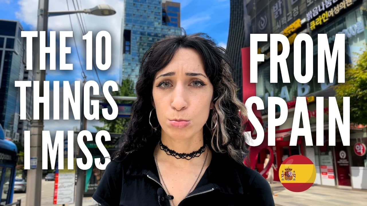 What I miss the most about Spain when I’m abroad (Spanish Vlog)