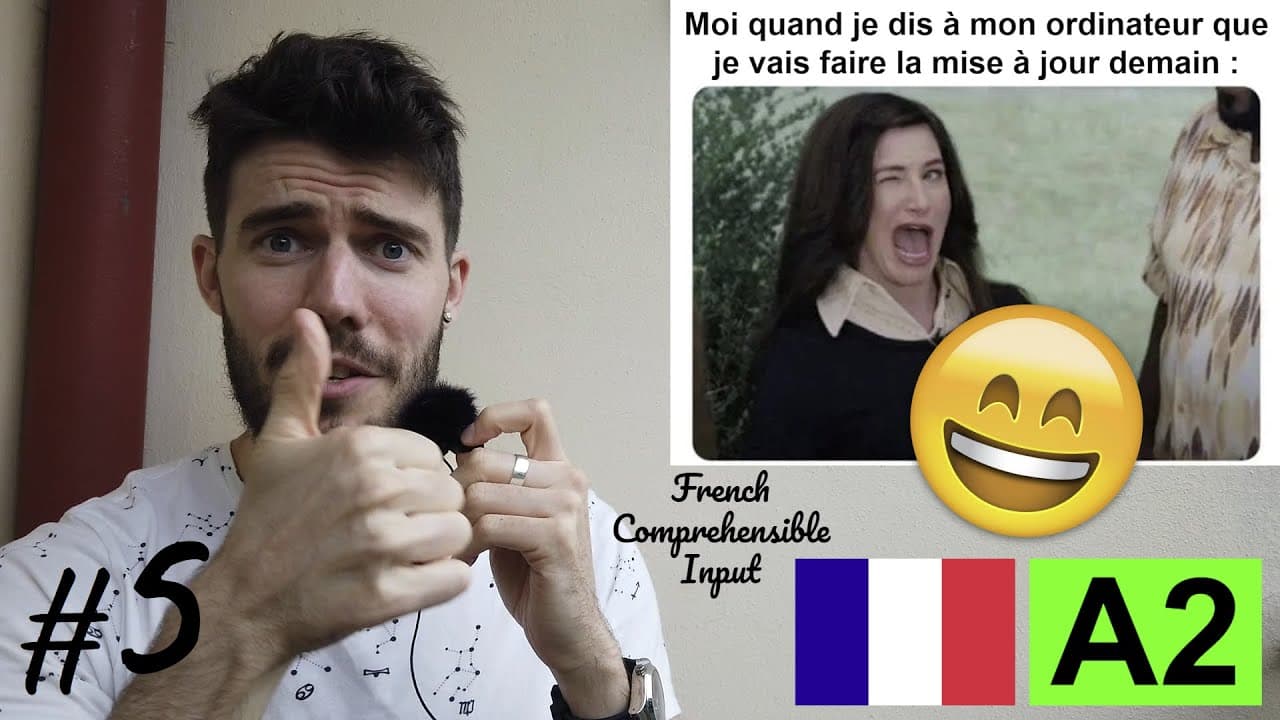Learn French with MEMES - A2 #5 (fr sub)