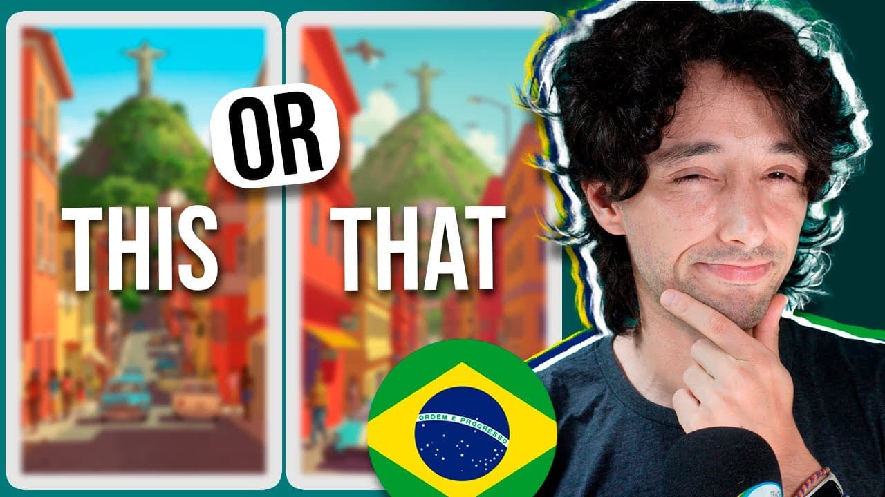 Portuguese Listening Challenge: Guess the picture I'm describing