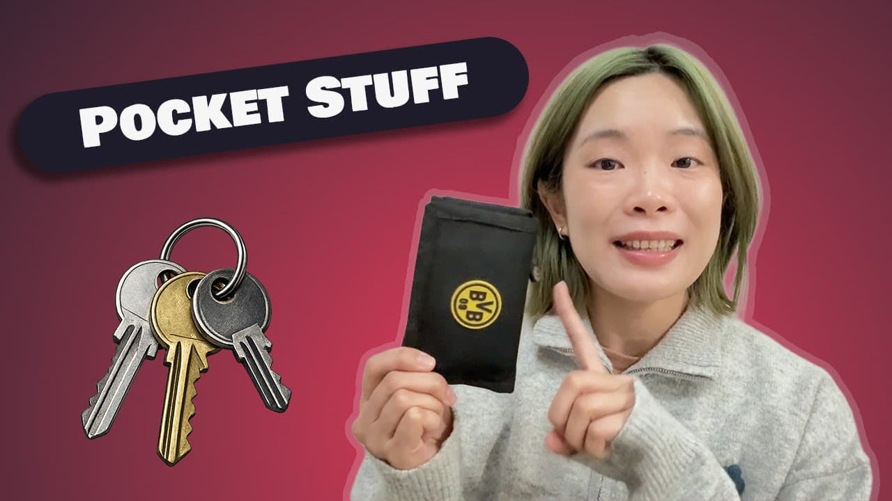 Easy Chinese: Things in My Pocket 🔑🪪 – Superbeginner Comprehensible Input Mandarin