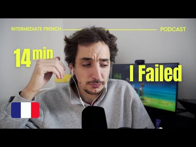 I failed learning Portuguese - Intermediate French