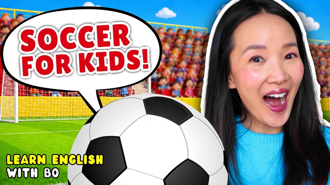 Pass the Ball! | Learn Soccer Words for Kids