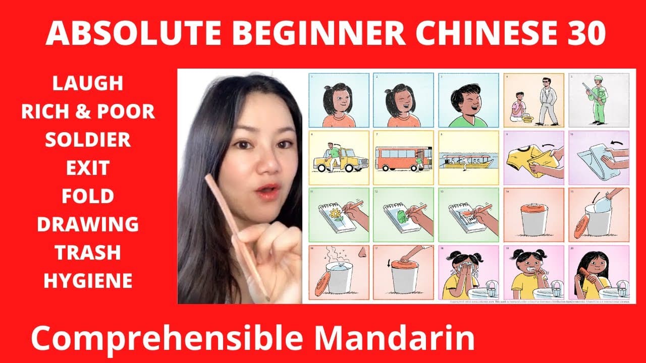 Absolute Beginner Chinese 30 - Chinese Comprehensible Input