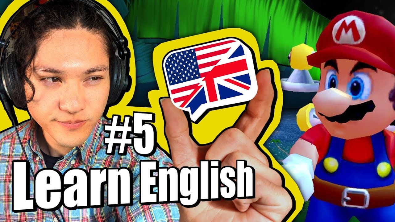 English for Beginners! Super Mario Sunshine #5