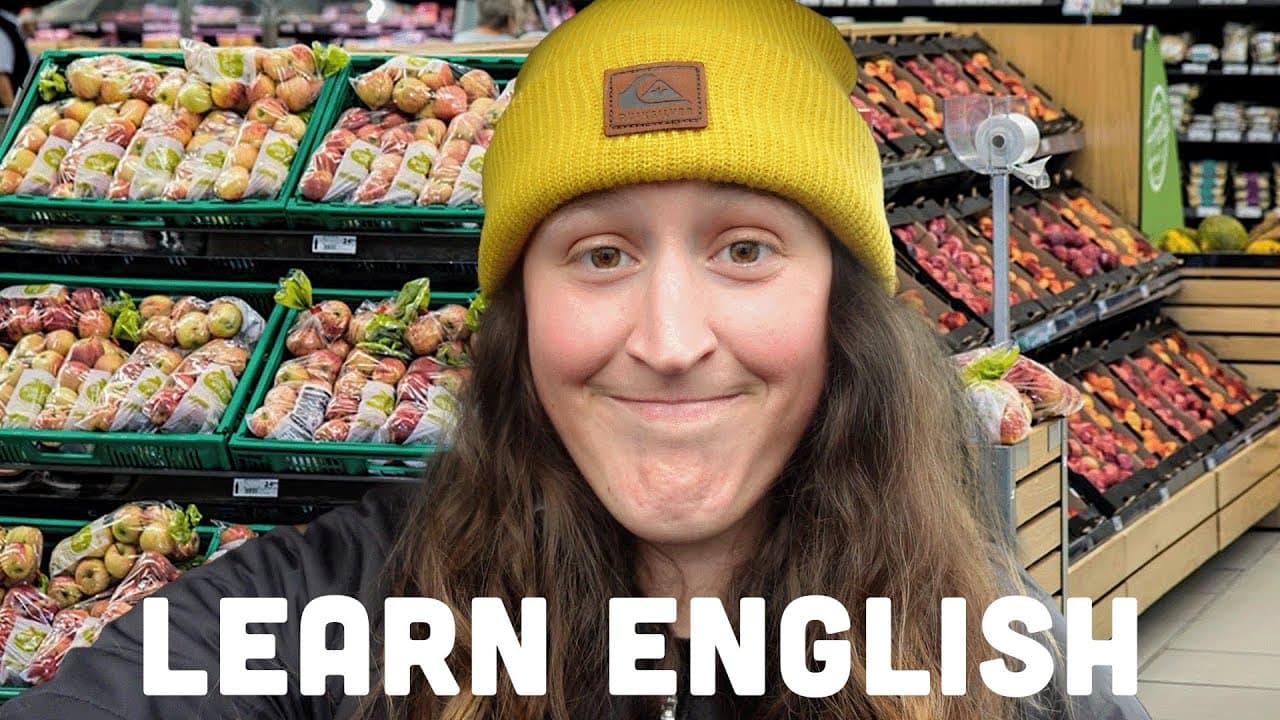 🟡 Learn English With Me While Shopping (Even Though I’m Sick 🤒)