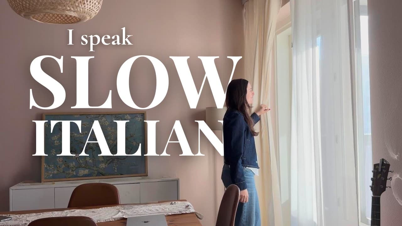 An After-Work Spring Afternoon in Slow Italian