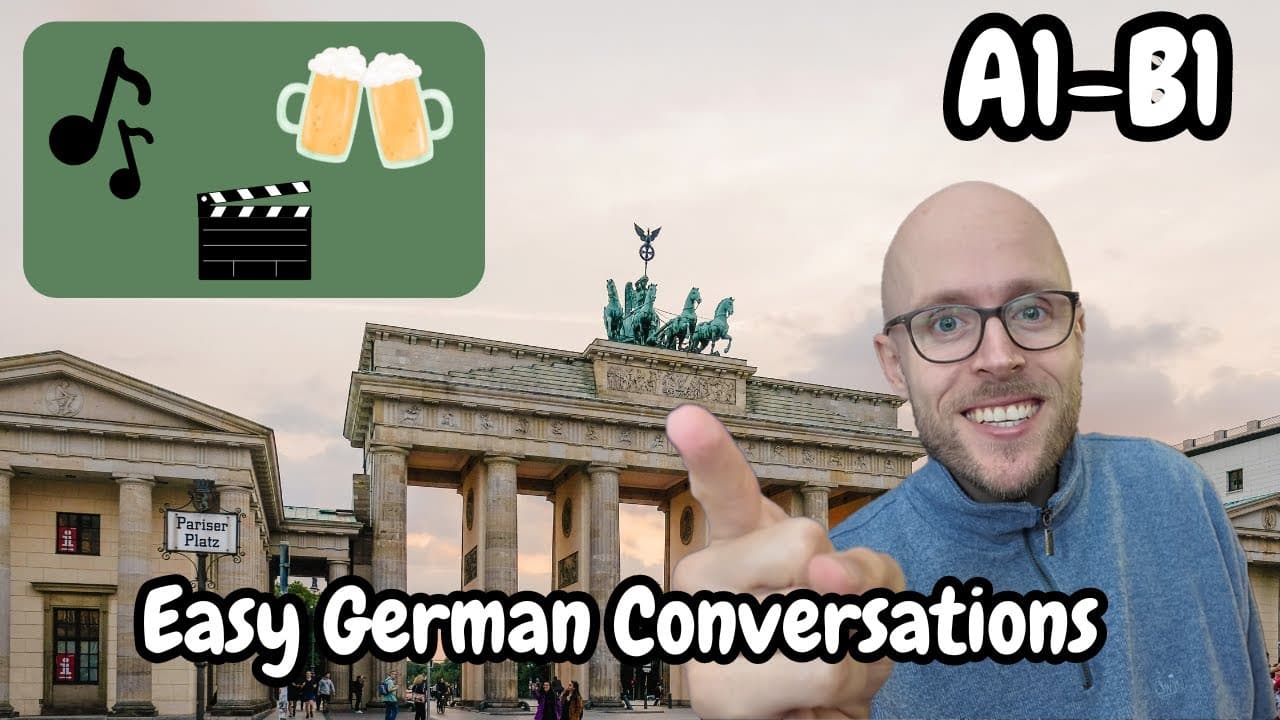 [A2-B2] Easy German Conversation - Alkohol, Filme und Musik