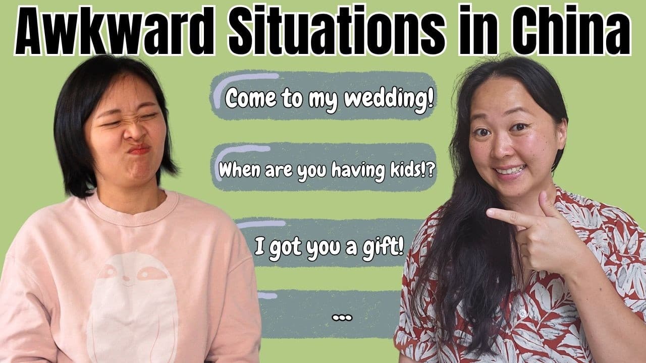 Easy Chinese podcast: Awkwardness in China | Low intermediate | Comprehensible input