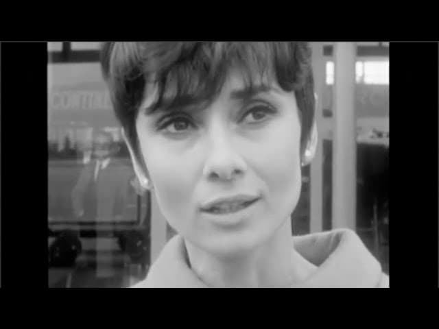 French Interview with Audrey Hepburn, Yul Brynner, and Doris Kleiner (1965)