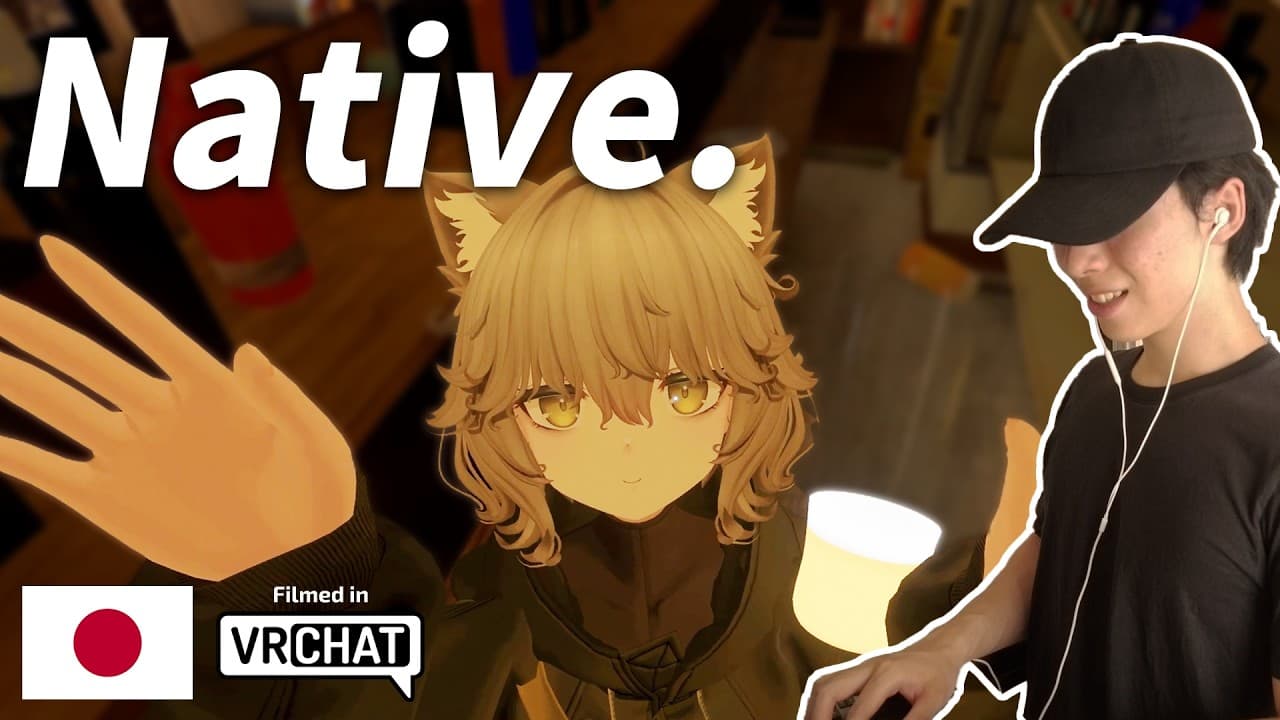 Learn Real Japanese with VRChat Conversations! - 1 Hour Listening Practice & Immersion
