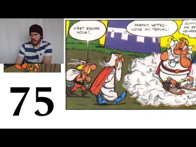 Learn French with ASTERIX #75