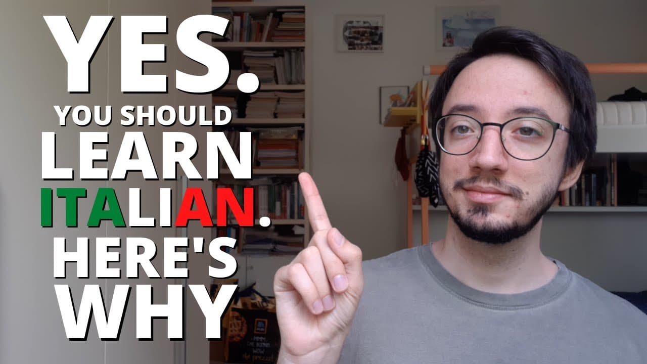5 ottimi MOTIVI per imparare l'ITALIANO [ITA listening] sub IT/EN