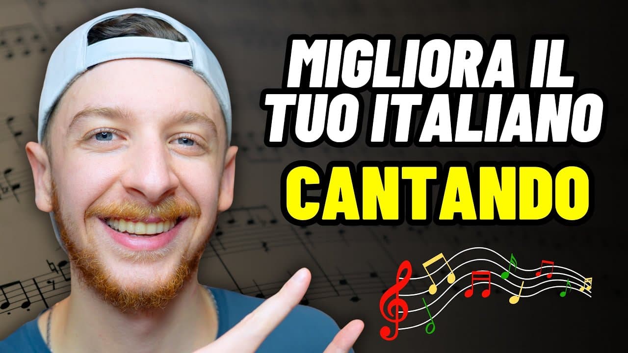 6 Canzoni Italiane Che Ti Aiuteranno A Migliorare Il Tuo Vocabolario (SUB ITA) | Imparare l’Italiano
