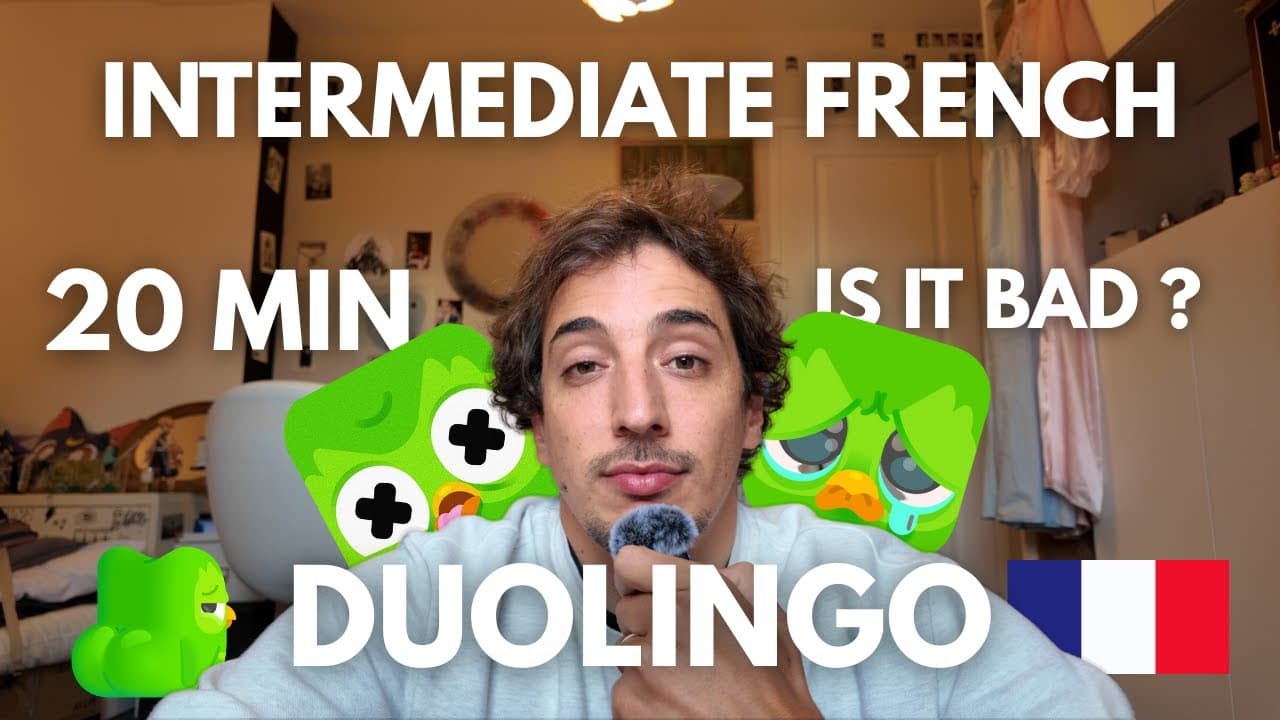 Mon avis sur Duolingo - French Intermediate