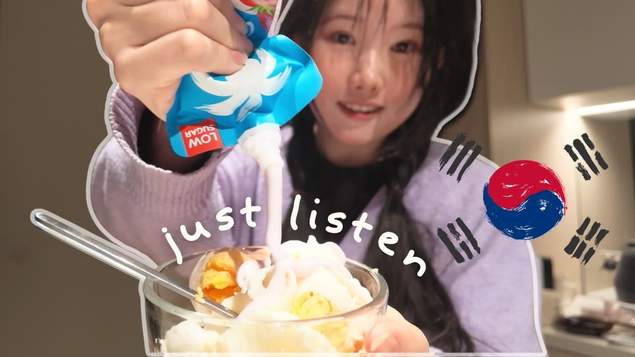 Learn Real Korean Through Food VLOG 🇰🇷 what I eat in a day + comprehensible input vocabulary