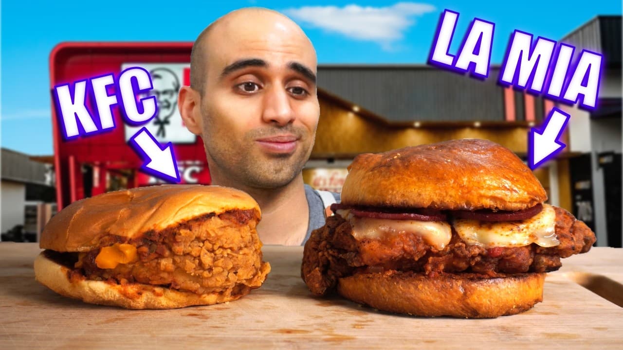 Recreé la Chizza de KFC desde cero | en casa