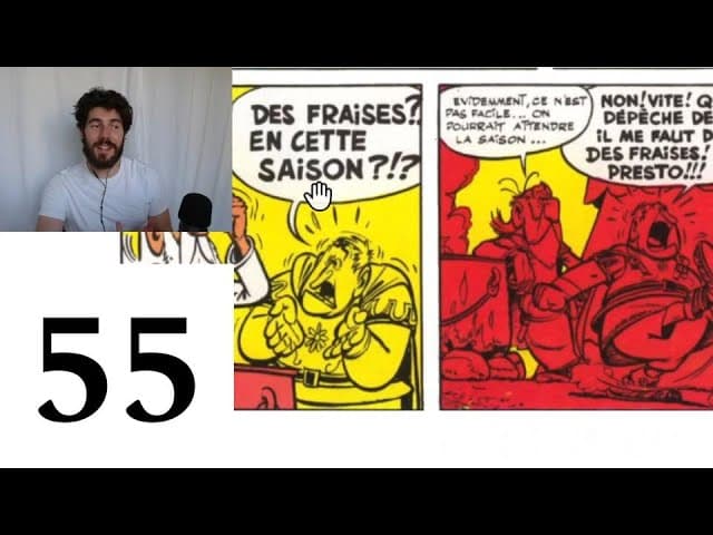 Learn French with ASTERIX #55