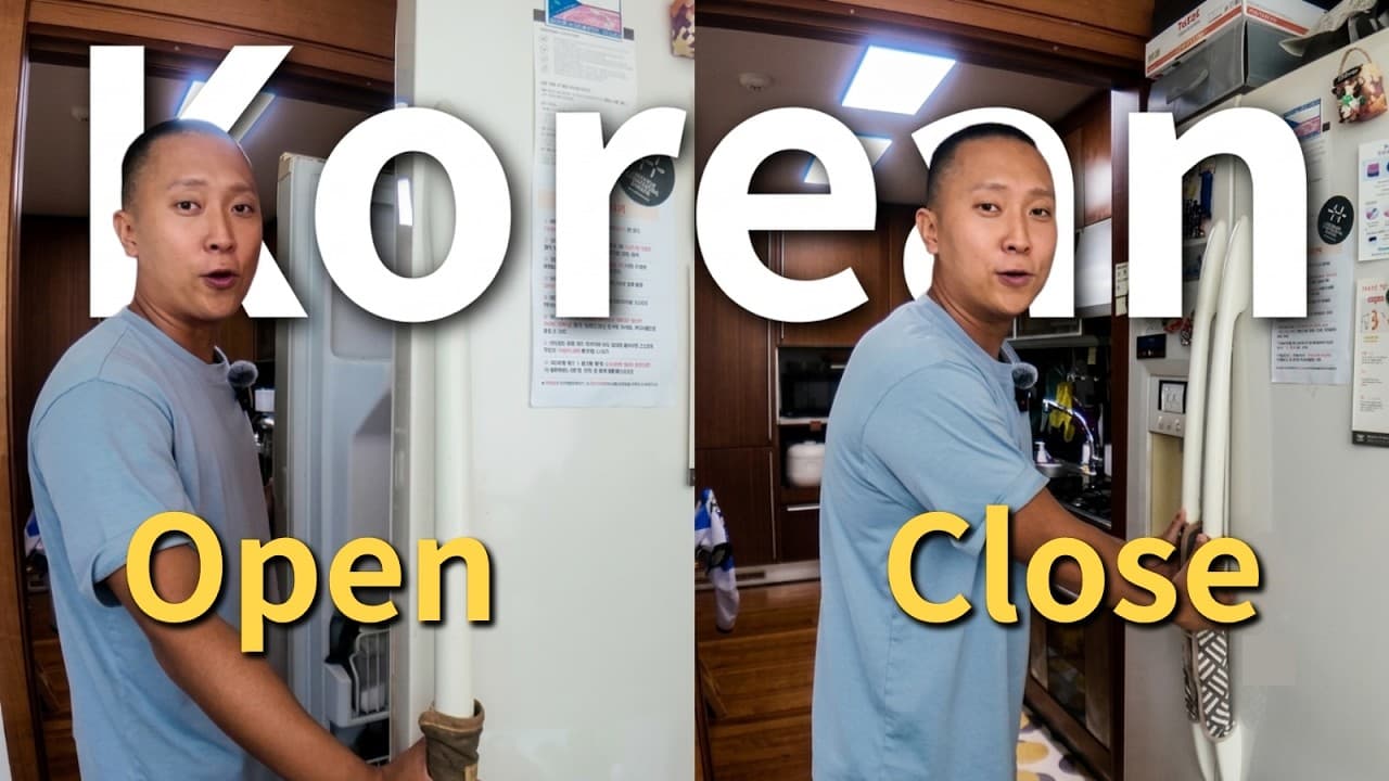 Learn Korean Opposites at Home | Easy Korean