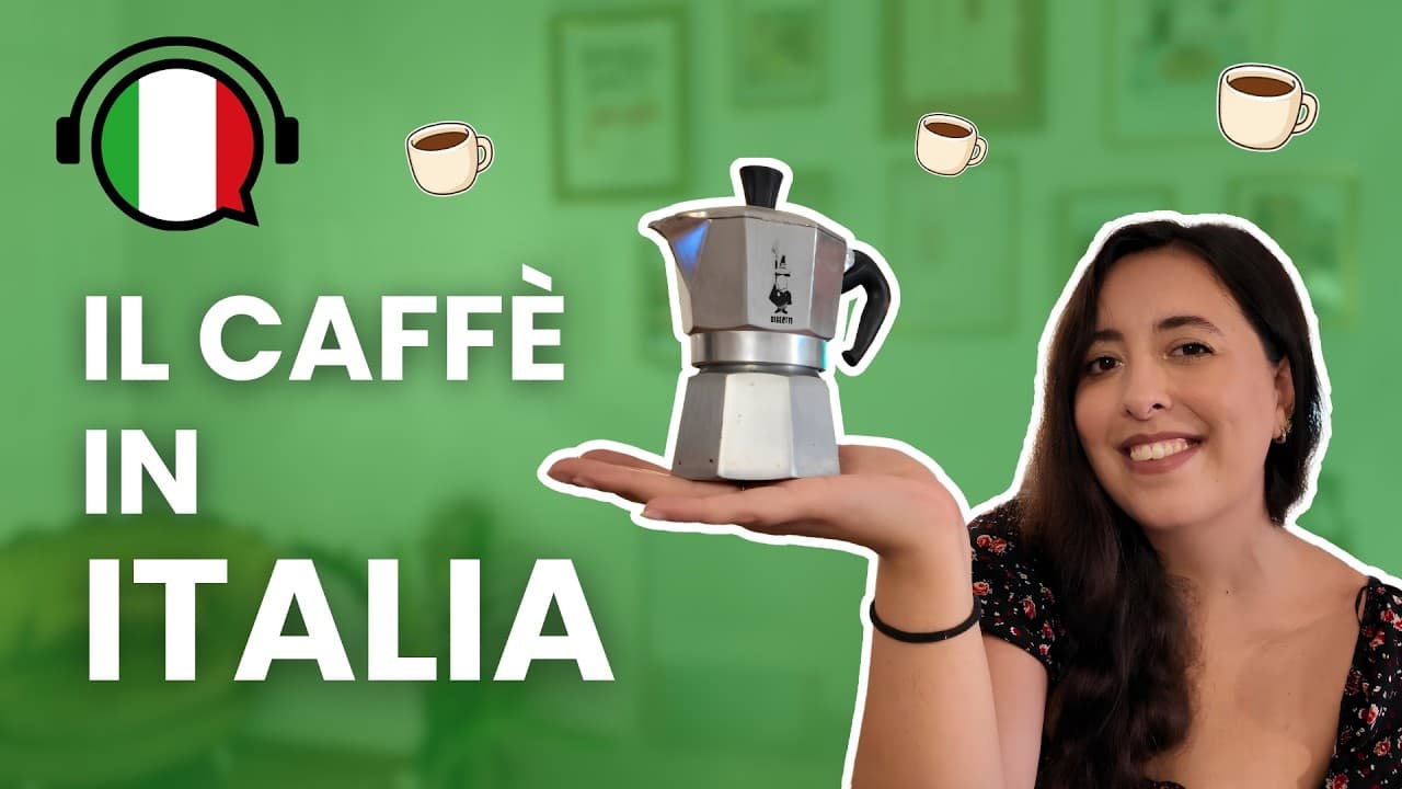 Italians love coffee... and they drink it standing up! | Slow Italian (ITA + ENG SUB)