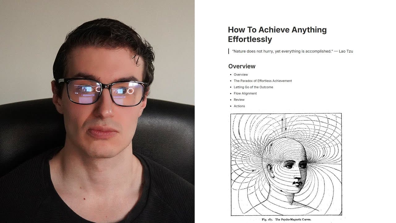 how to achieve anything effortlessly