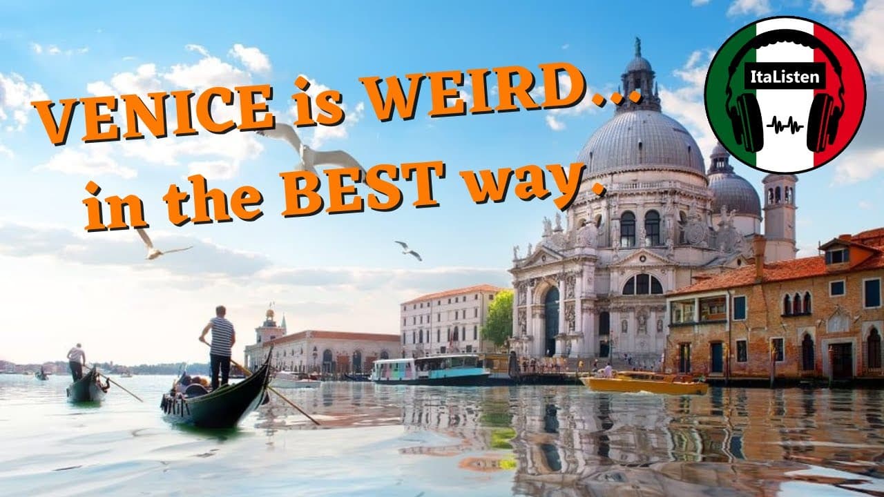 3 cose STRANE di VENEZIA [ITA listening] sub IT/EN