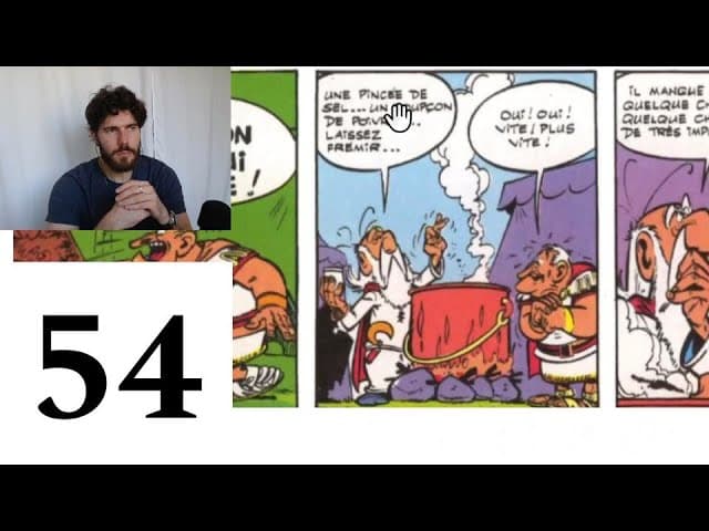 Learn French with ASTERIX #54