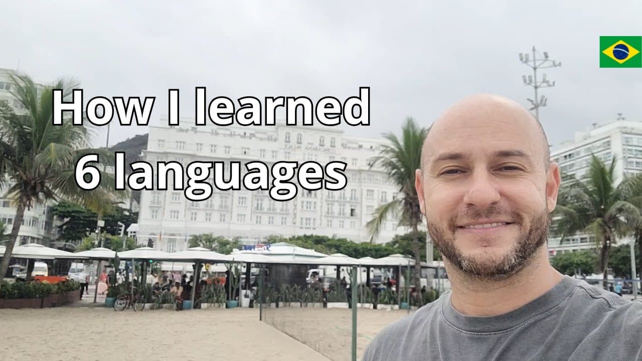 I became a Brazilian Portuguese teacher after learning 6 languages!