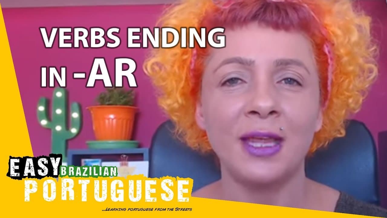 Verbs ending in -AR | Super Easy Brazilian Portuguese 2