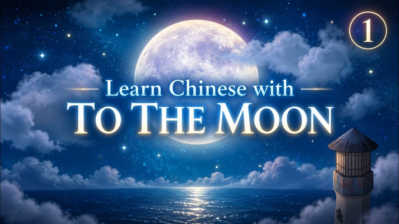 Learn Chinese with To the Moon EP1 | HSK 4–5 Mandarin Listening Practice