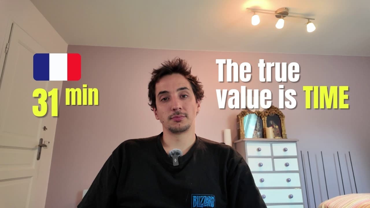 The true value is TIME - Intermediate French #79