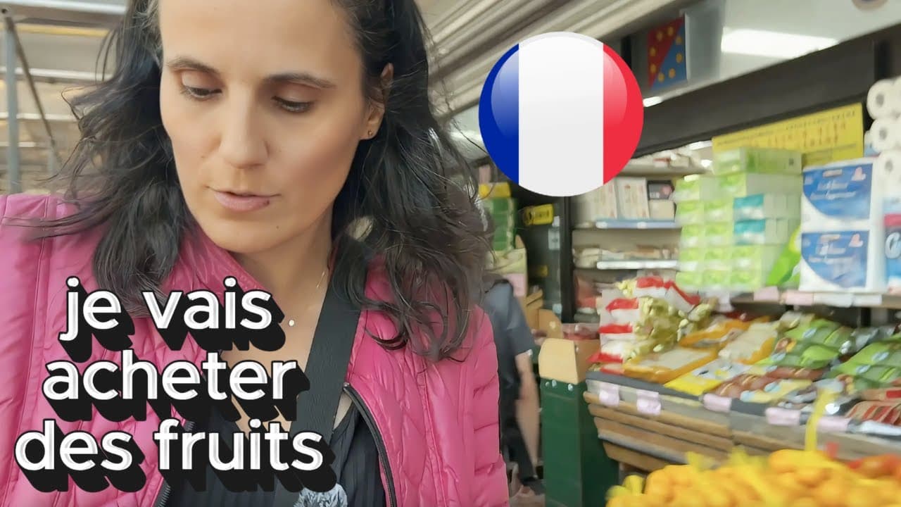 Viens faire les courses avec moi 🇫🇷 en français facile