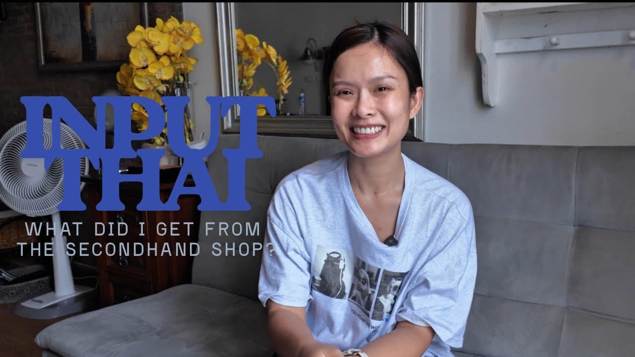 Input Thai: what did I get from the secondhand shop? #thailanguage  #learnthai #inputthai