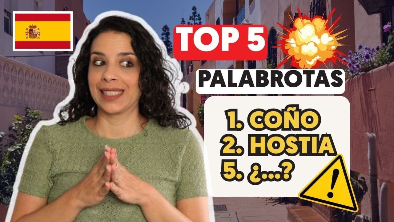 ⚠️ Las 5 PALABROTAS más comunes en España | Español real