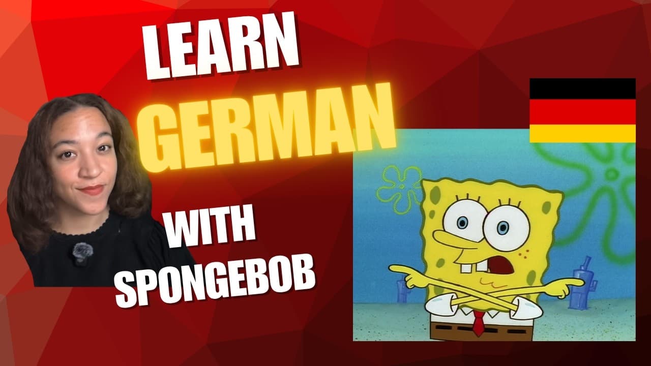 Super Beginner German | Im Gegenteil - Spongebob | Comprehensible Input