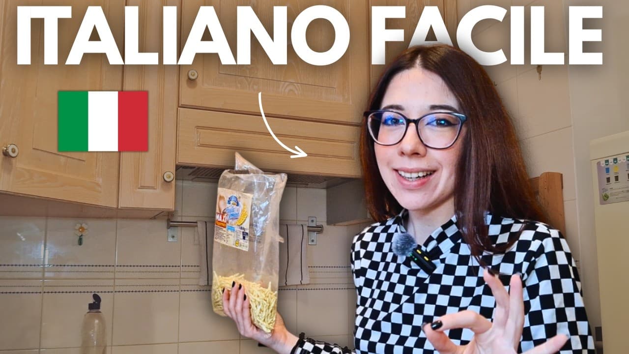 Prepariamo il pranzo insieme - Learn Italian in Context [with subtitles] 🧀🍝