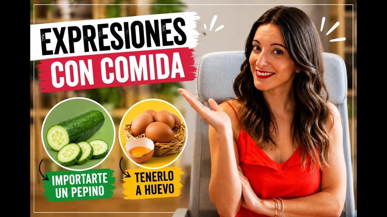 🍇 368. Expresiones españolas con comida que no significan lo que crees